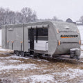 22-24 ft 500D Oxford Waterproof Travel Trailer Cover B903008