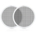 White 2PCS RV Vent Screen Roof Fan Frame Parts A108793