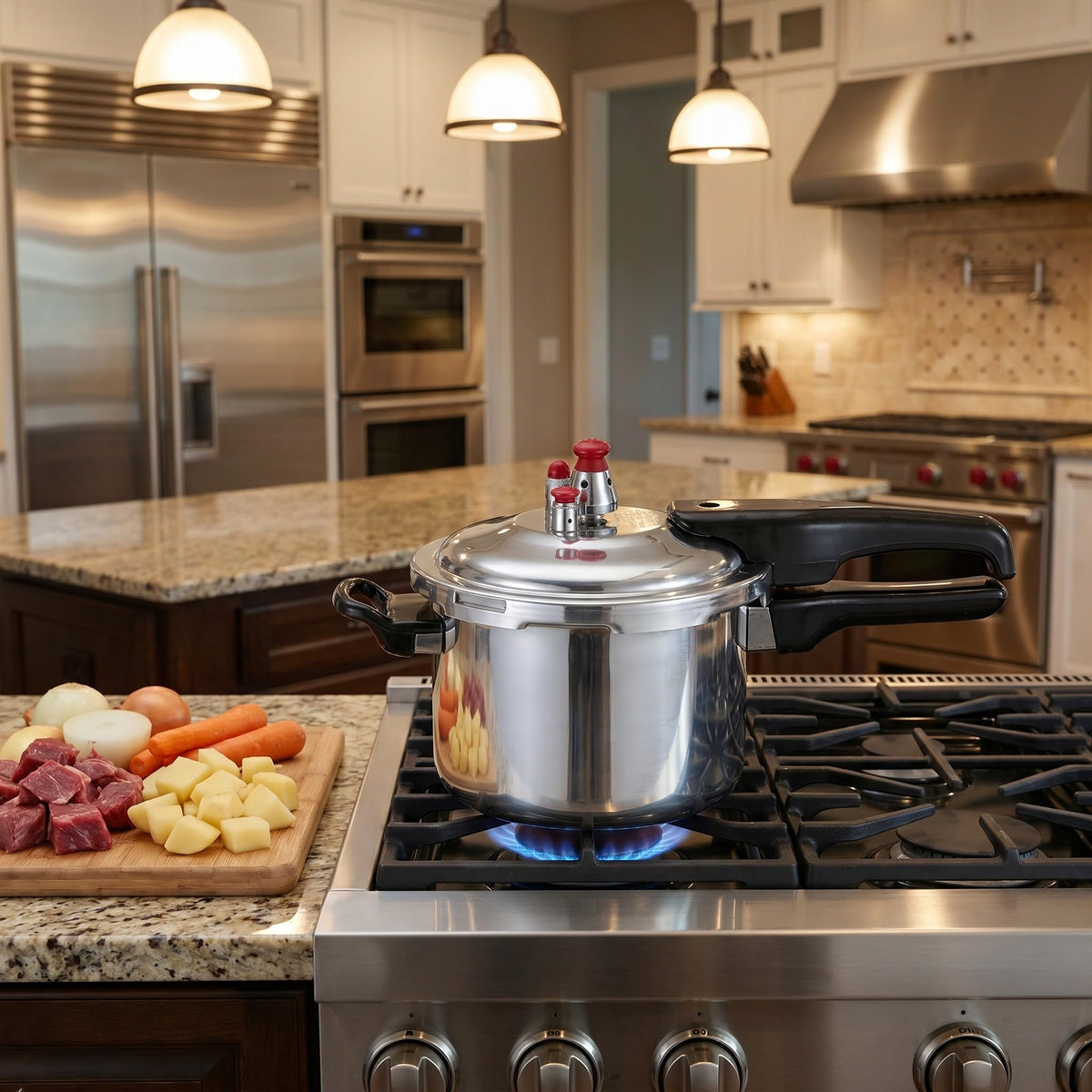 2.6 Quart Small Stovetop Pressure Cooker U205