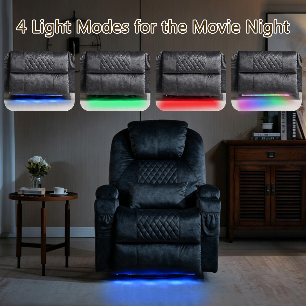 Power Swivel Rocker Recliner Chair V268306