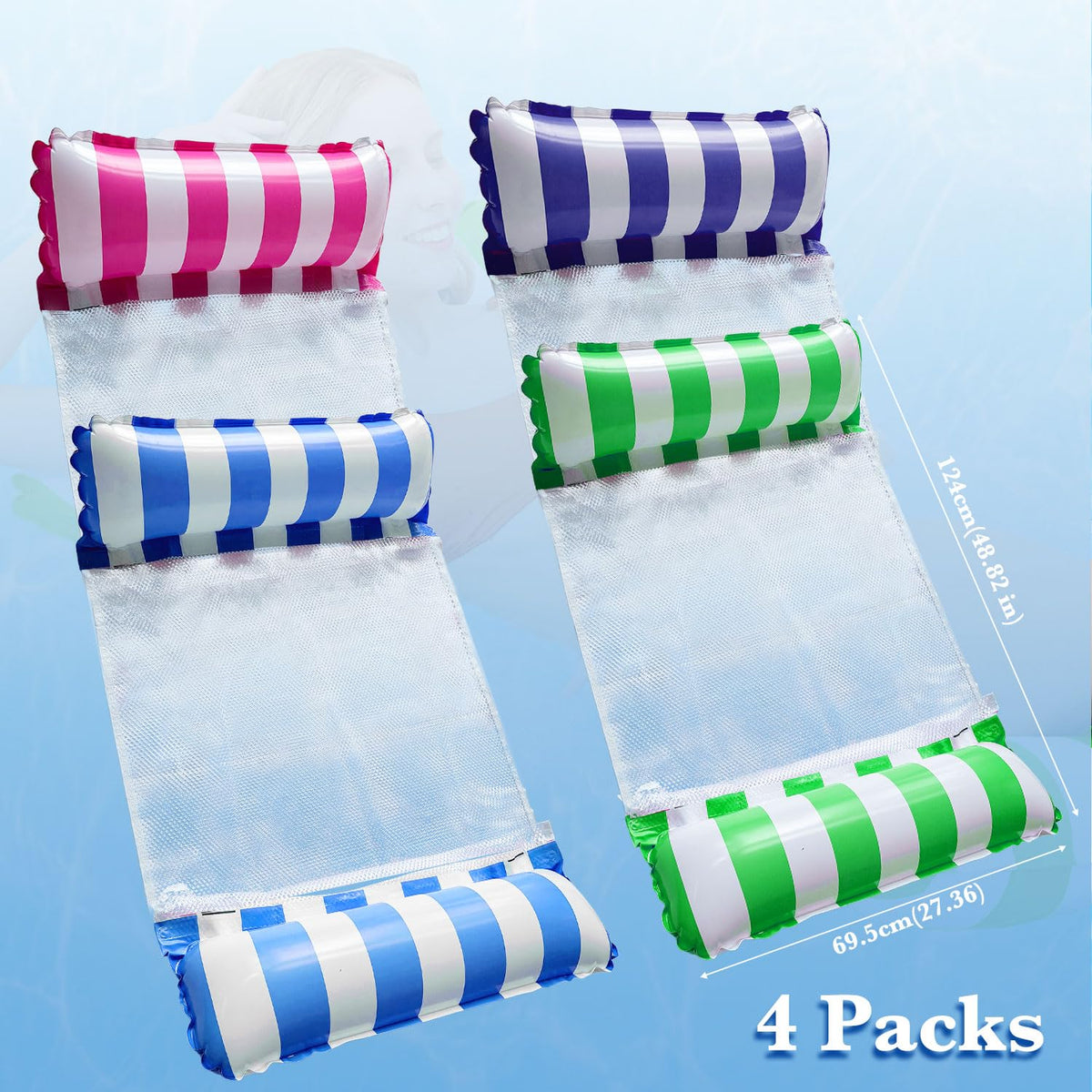 4 Pack Pool Floats S863