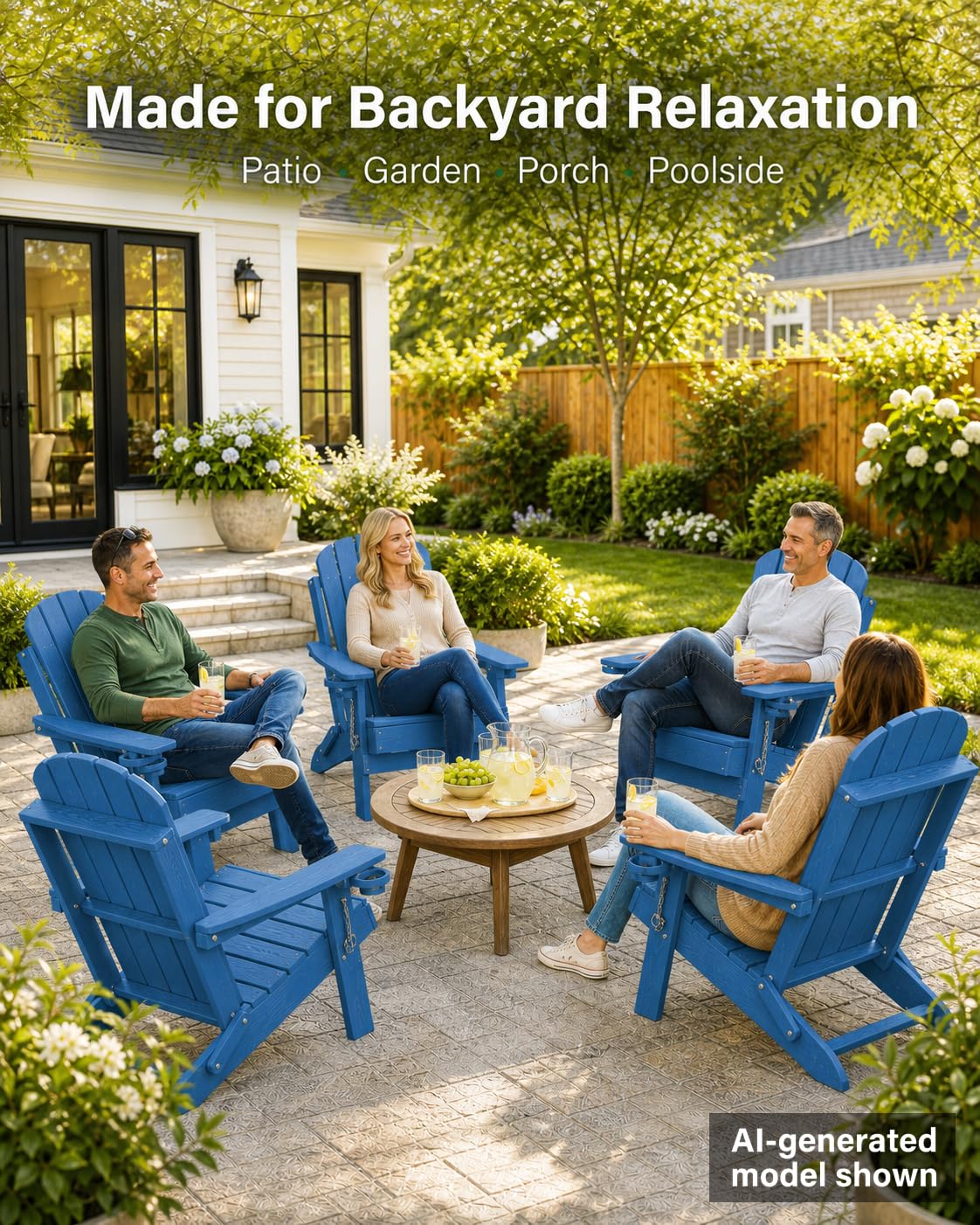 Adirondack Chairs Set of 2 V6511