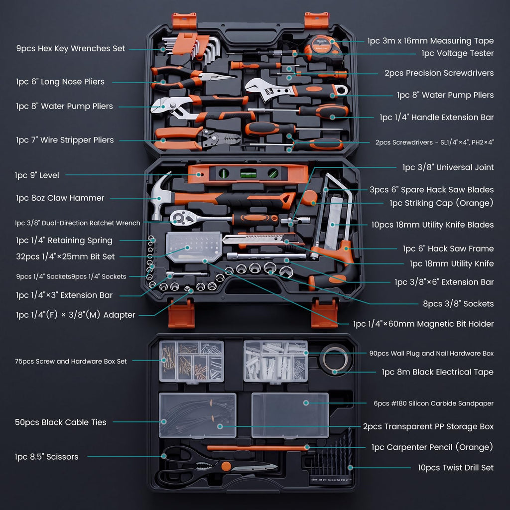 330-Piece Tool Box Set Z896