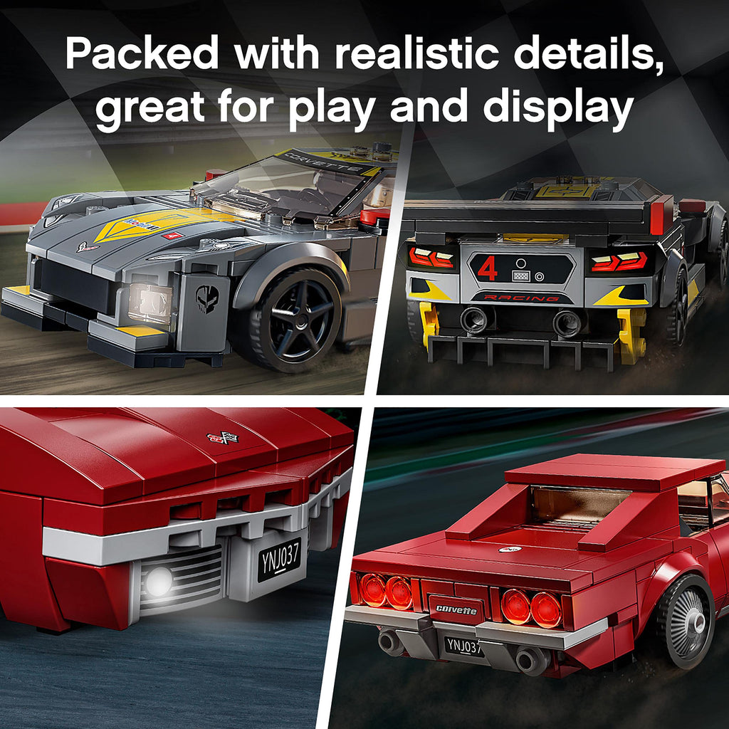 Chevrolet Corvette C8.R Race Car and 1969 CC Building Kit L570