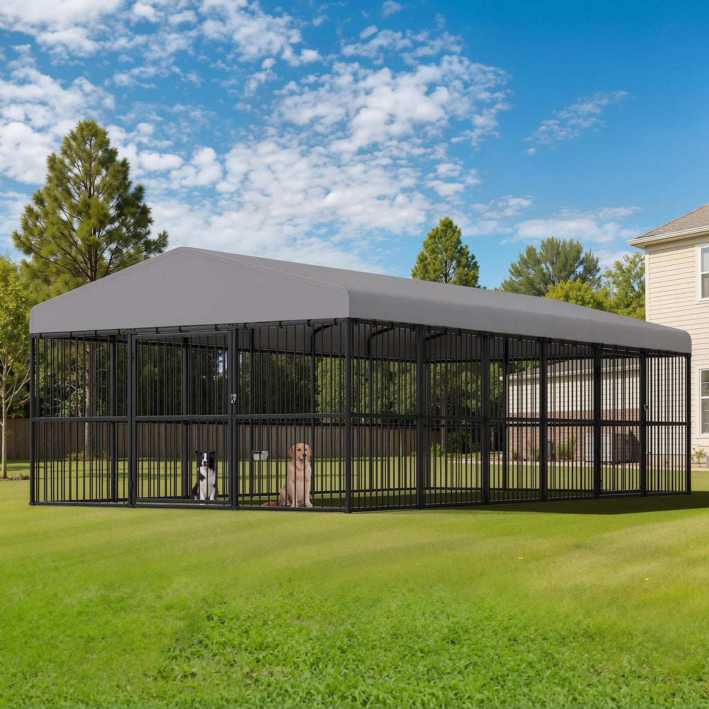 10x20x6.4 FT Outdoor Dog Kennel O3864